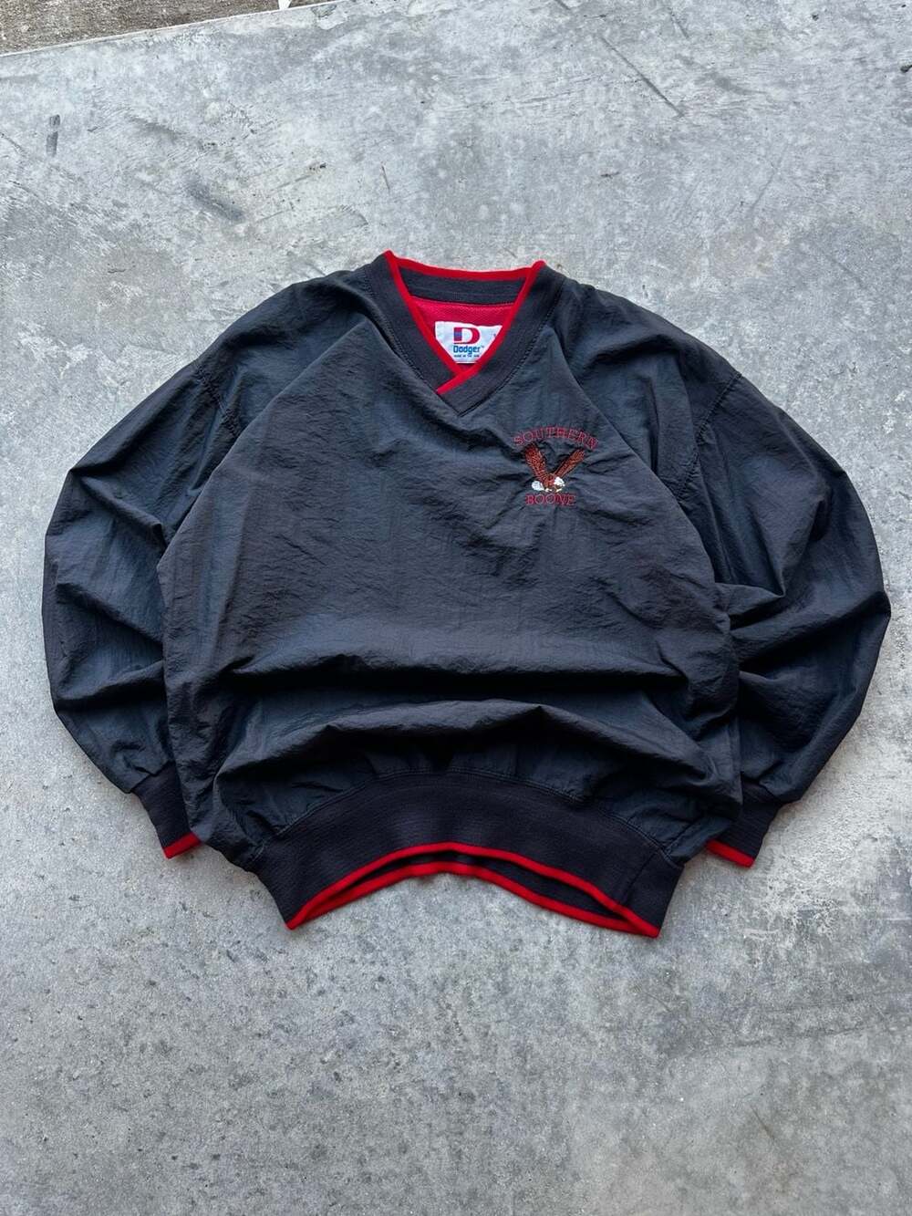 Vintage Dodger Southern Boone Windbreaker Pullover Jacket Size S
